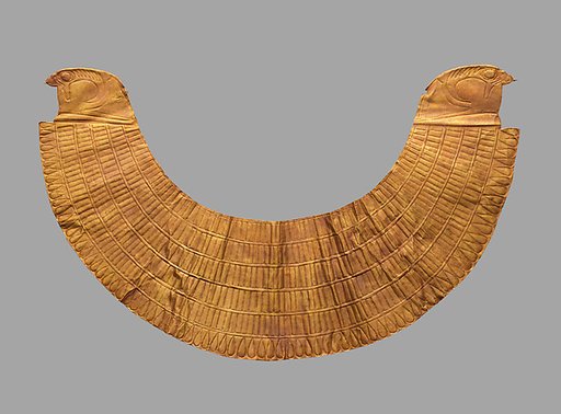 Broad Collar with Falcon-Head Terminals