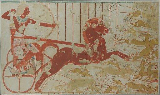 Hunting from a Chariot, Tomb of Userhat