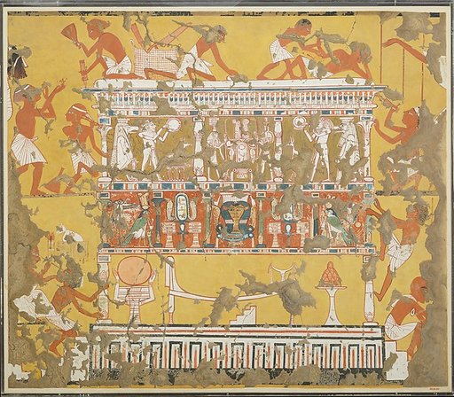 Building a Catafalque, Tomb of Ipuy