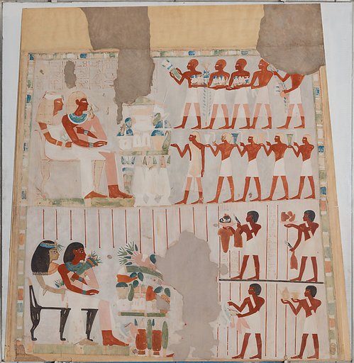 North Wall of Nakht's Offering Chapel