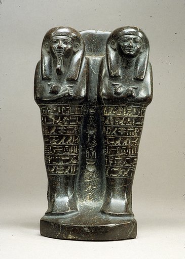 Double Shabti of Benermerut and His Mother, Ikhem