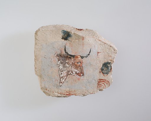 Ostracon Depicting a Bull's Head