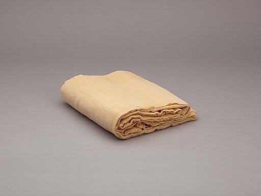 Sheet, linen mark, fine spin, medium weave
