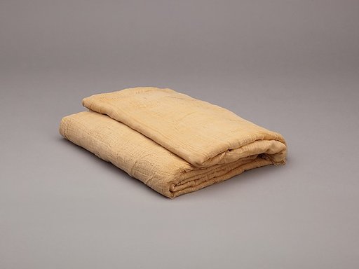 Sheet, linen mark, fine spin, irregular weave