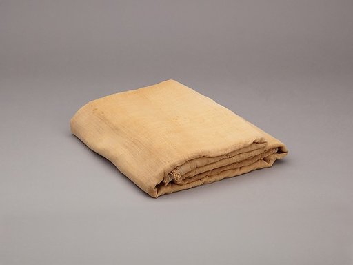 Sheet, linen mark, medium spin, medium weave