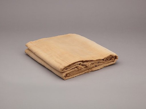 Sheet, linen mark, medium spin, close weave
