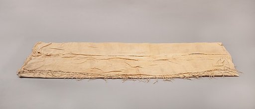 Sheet, linen mark, medium spin, irregular weave