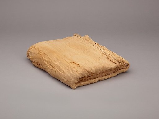 Sheet, linen mark, medium spin, irregular weave