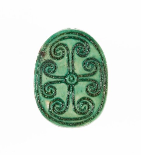 Scarab Inscribed with a Geometric Pattern