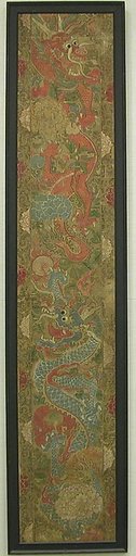 Dragons Playing with the Sacred Pearl