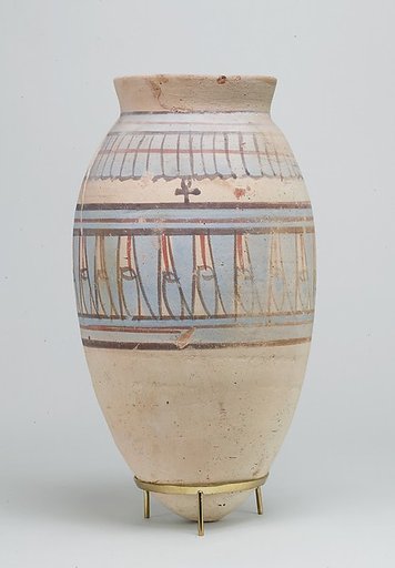 Blue-painted Jar from Malqata