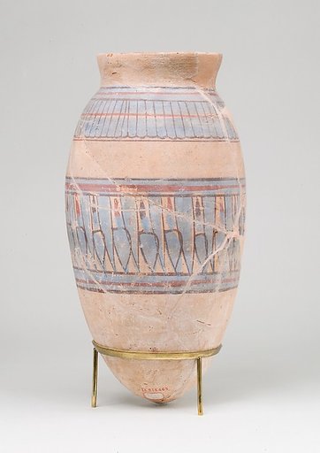 Blue-painted Jar from Malqata