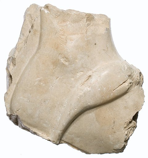 Foot fragment, striding