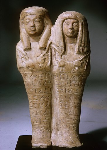 Double Shabti of Khaemwaset and Mesyt