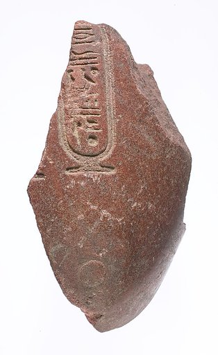 Left male breast with Aten cartouches
