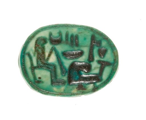 Scarab Inscribed for the God's Wife Hatshepsut, Living