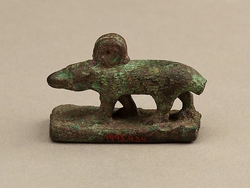 Figurine Pendant of an Ichneumon, inscribed