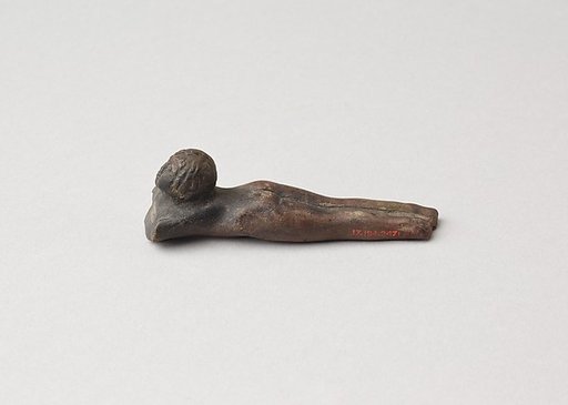 Handle from a cosmetic spoon