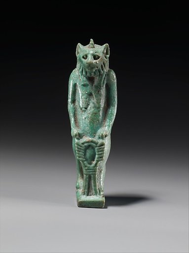 The Goddess Taweret with a Feline Head
