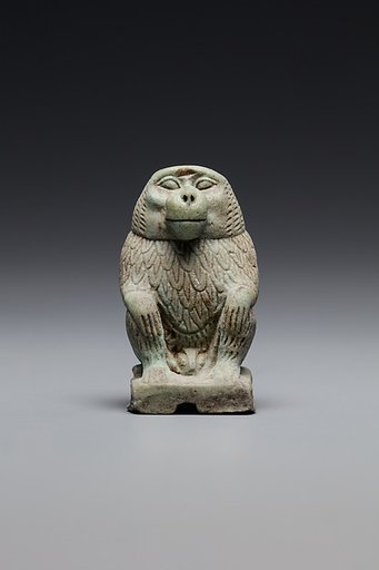 Amulet: Squatting Baboon