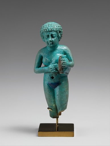Amulet: Woman Playing Lyre