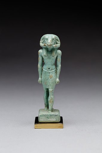 Amulet depicting a ram-headed god