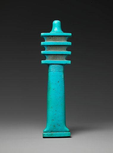 <em>Djed</em> pillar amulet