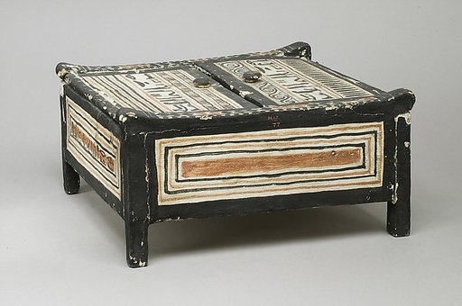 Cosmetic Box from the tomb of Sennedjem
