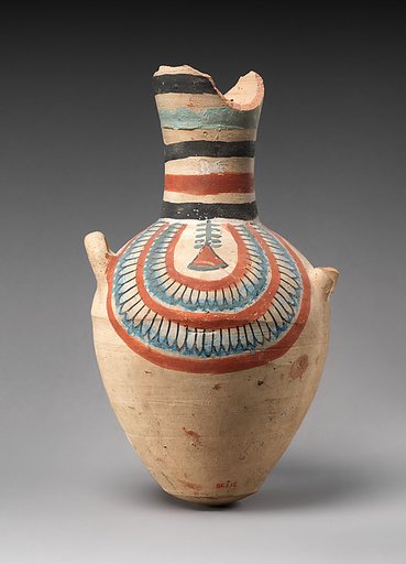 Jar from the tomb of Sennedjem