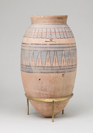 Blue-Painted Jar from Malqata