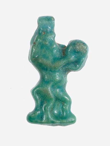 Amulet: Bes with tambourine