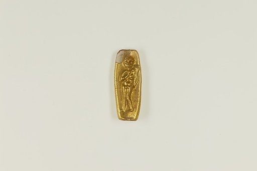 Bead with figure of Harpokrates