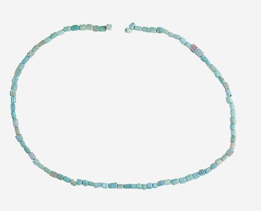String of Short Cylindrical Beads