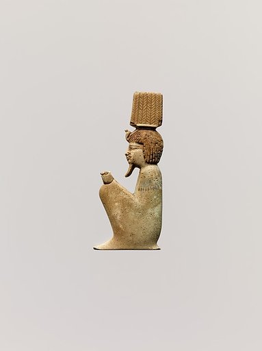 Inlay depicting the squatting god Anhur (Onuris)