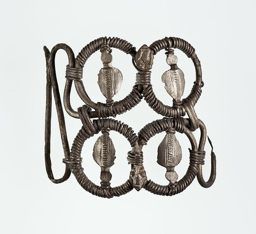 Part (?) of a bracelet or armlet with uraei