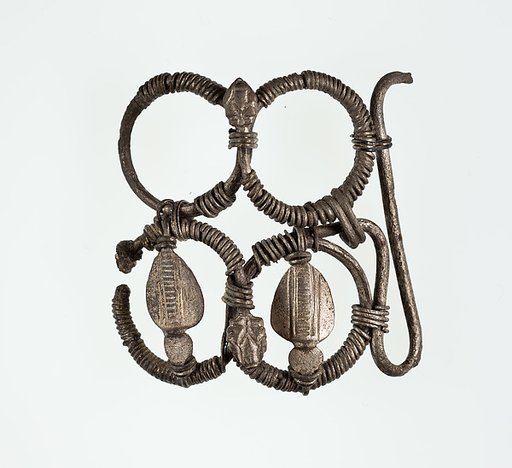 Part (?) of a bracelet or armlet with uraei