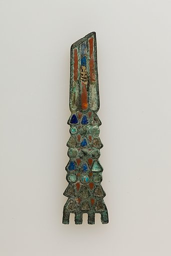 Part of a flail for a statue