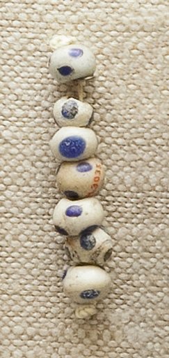 String of 7 Eyed Beads