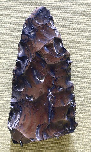 Biface, commonly referred to as a hand ax