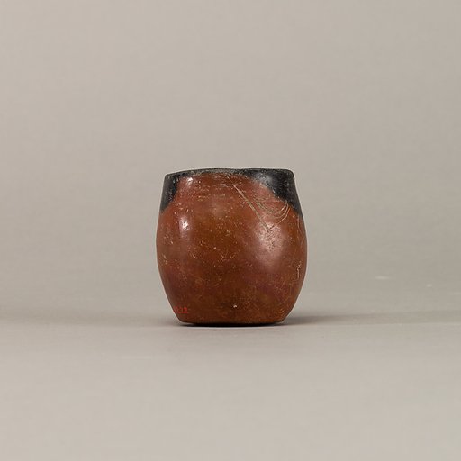 Red polished ware jar