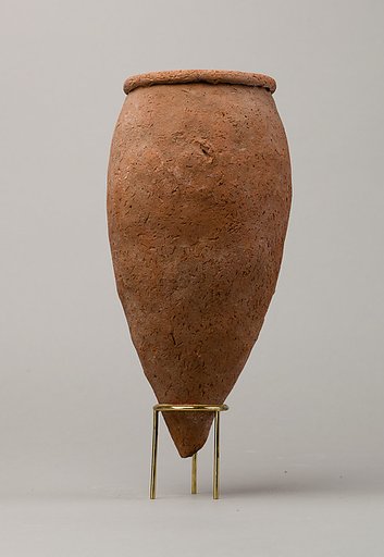 Rough ware jar