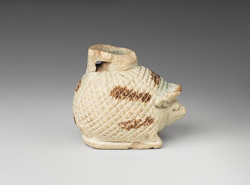 Aryballos (perfume jar) in the form of a hedgehog