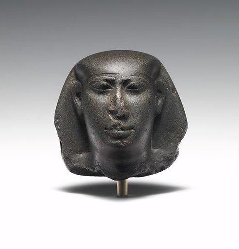 Head of King Amasis, reworked for a non-royal individual