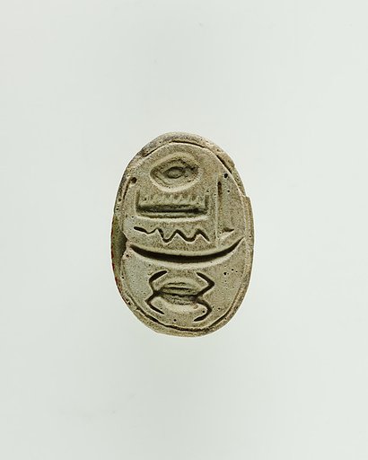 Scarab Inscribed with the Names of Amun-Re and Neit
