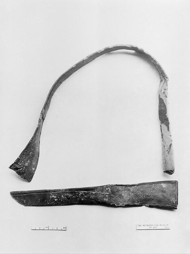 Mummy braces bearing the name of Painedjem