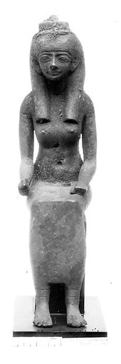 Seated goddess