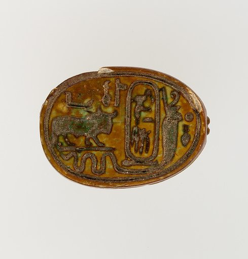 Scarab Inscribed for Thutmose I