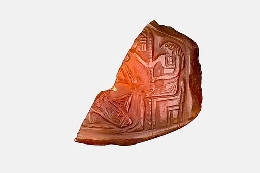 Plaque from a bracelet
