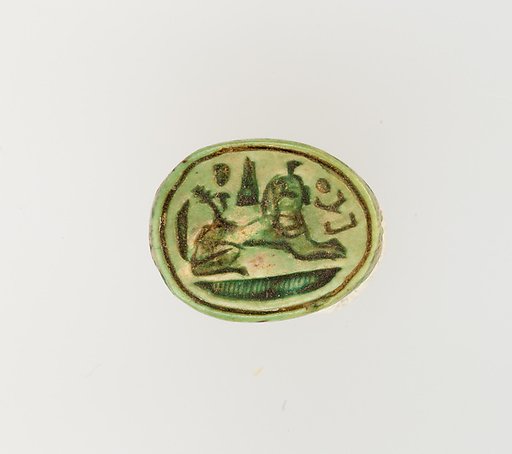 Scarab Inscribed with the Throne Name of Amenhotep I