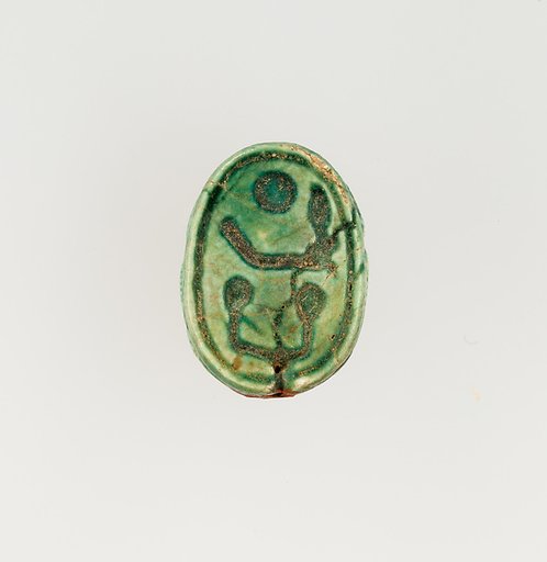 Scarab Inscribed with the Throne Name of Amenhotep I
